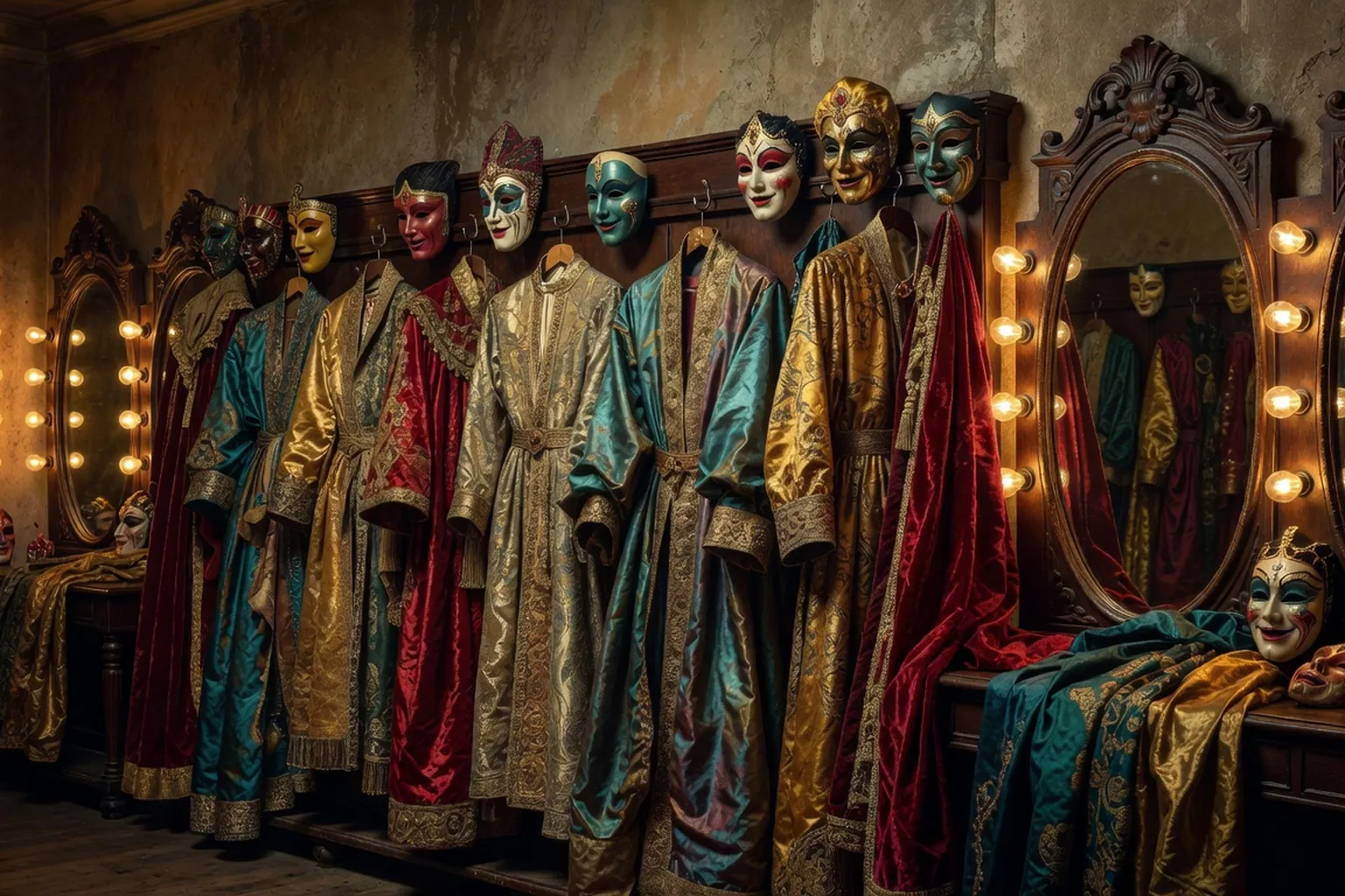 Costumes orientalistes des Ballets russes par Léon Bakst