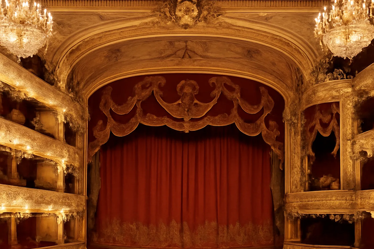 Mariinski de Saint-Pétersbourg, où Casse-Noisette a été créé en 1892