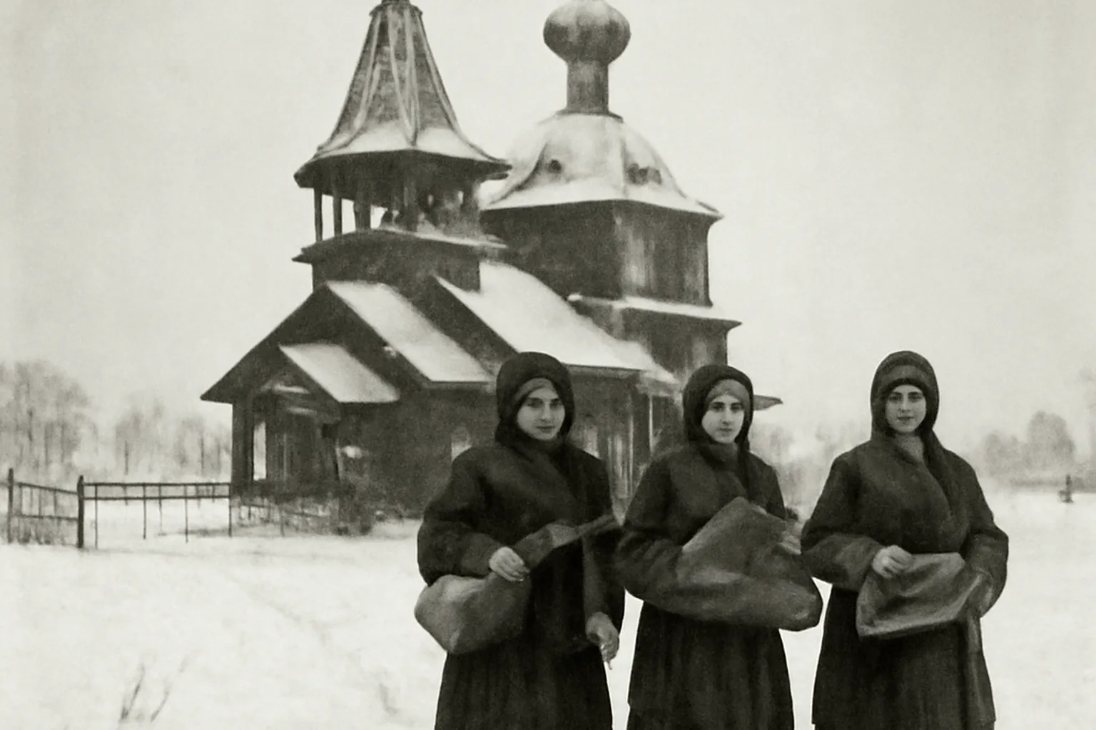 Village de Smolensk, région natale de Glinka, sources de son inspiration populaire