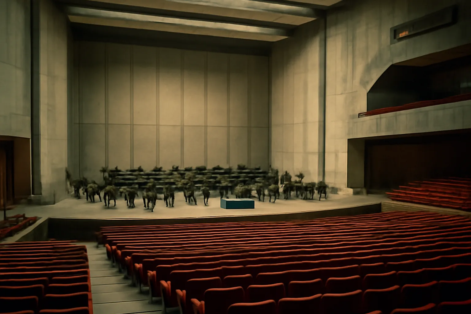 Salle de concert soviétique moderne, Moscou XXe siècle