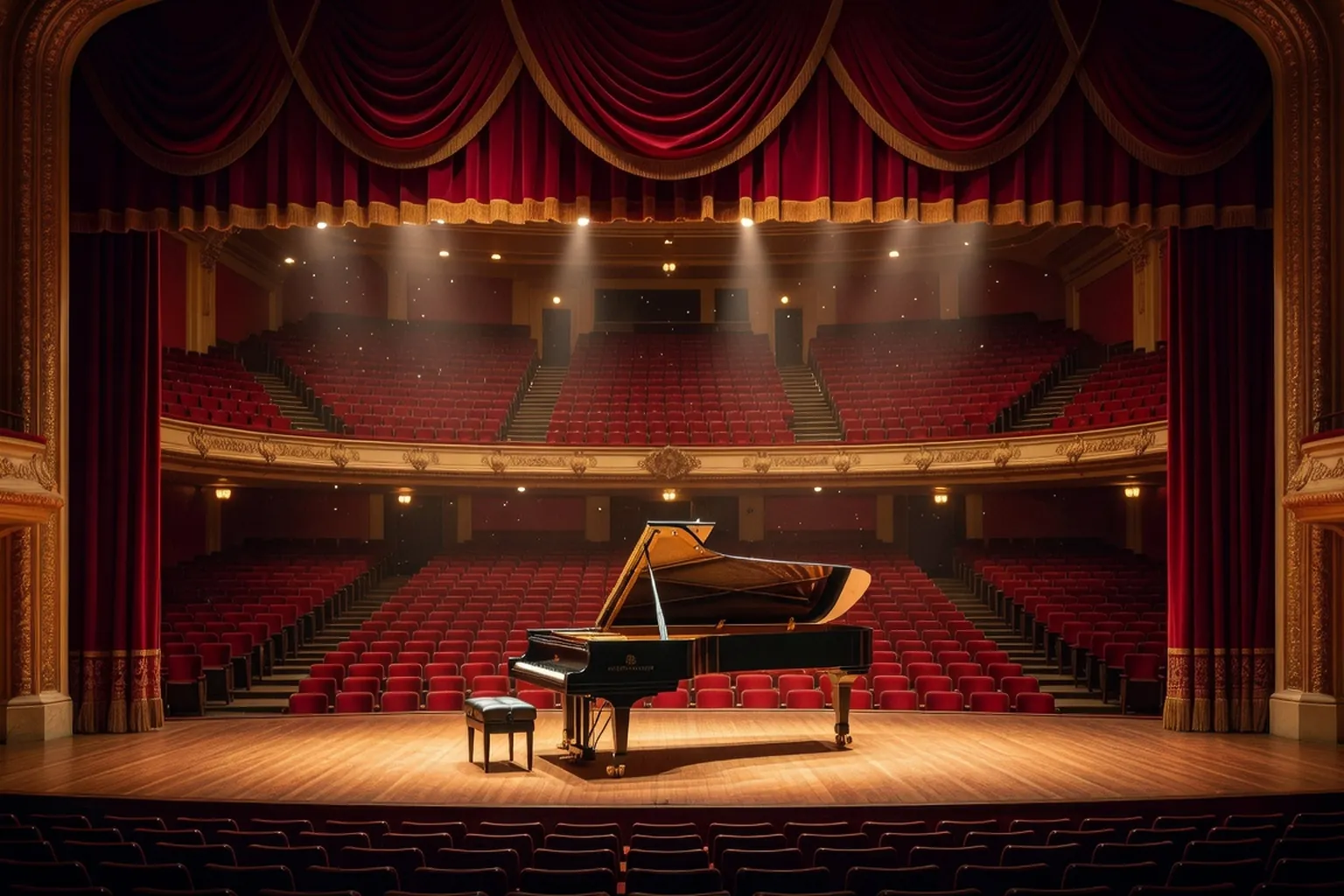 Carnegie Hall à l'époque des tournées américaines de Rachmaninov