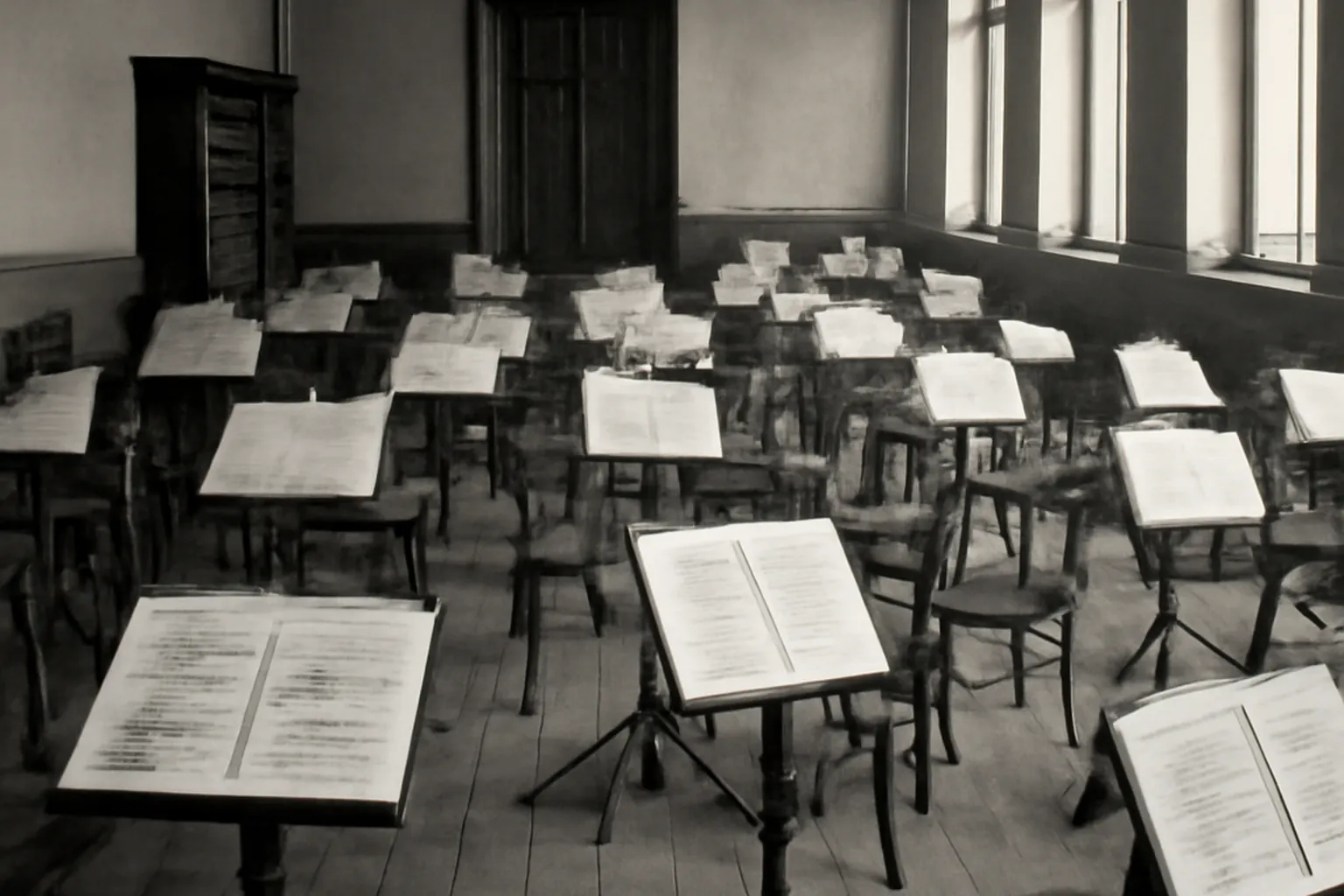 Salle de répétition du Conservatoire de Saint-Pétersbourg